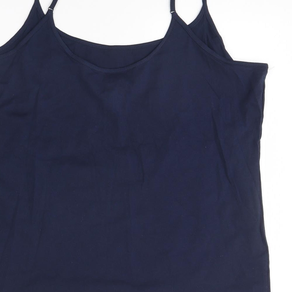 m&S Womens Blue   Basic Tank Size 22