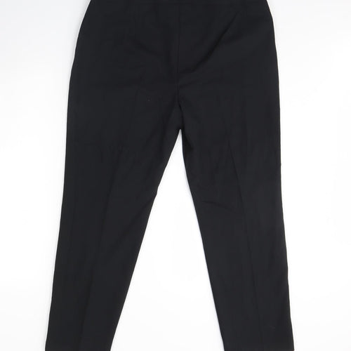 George Womens Black   Dress Pants Trousers Size 16 L30 in