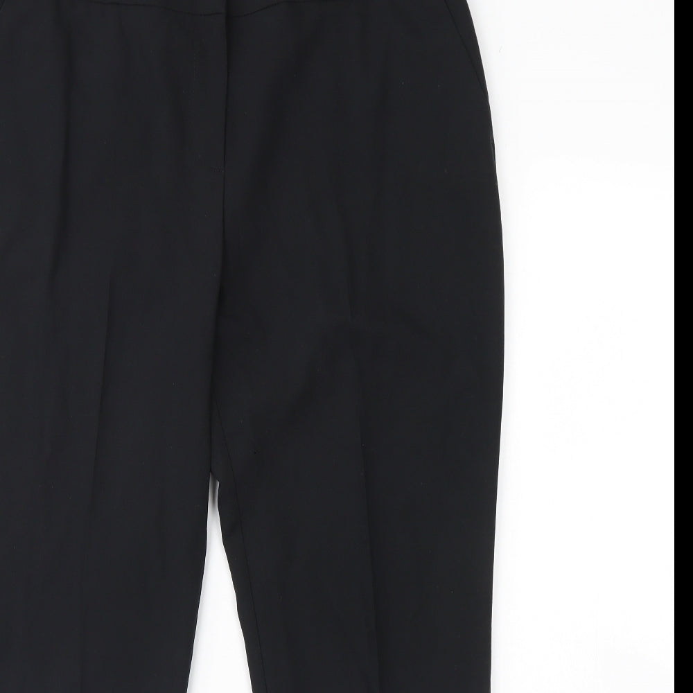 George Womens Black   Dress Pants Trousers Size 16 L30 in