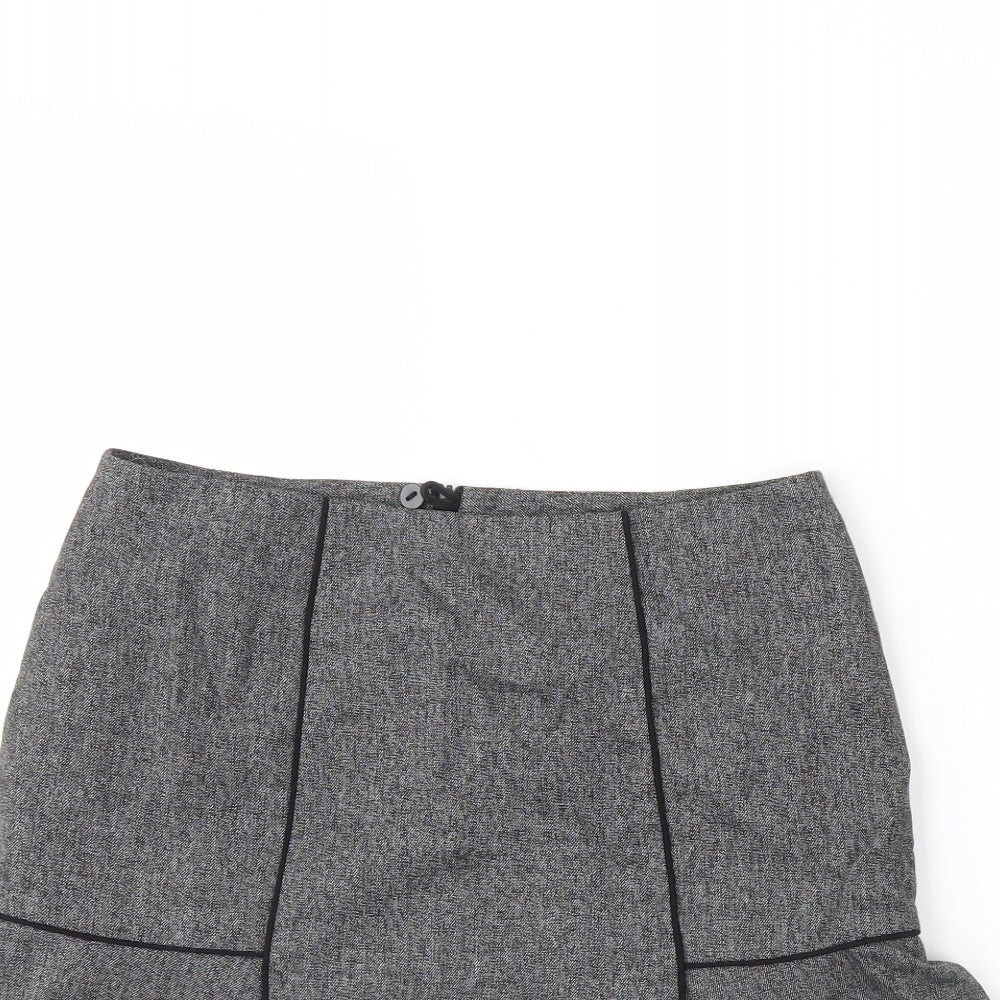 NEXT Womens Grey   Mini Skirt Size 8