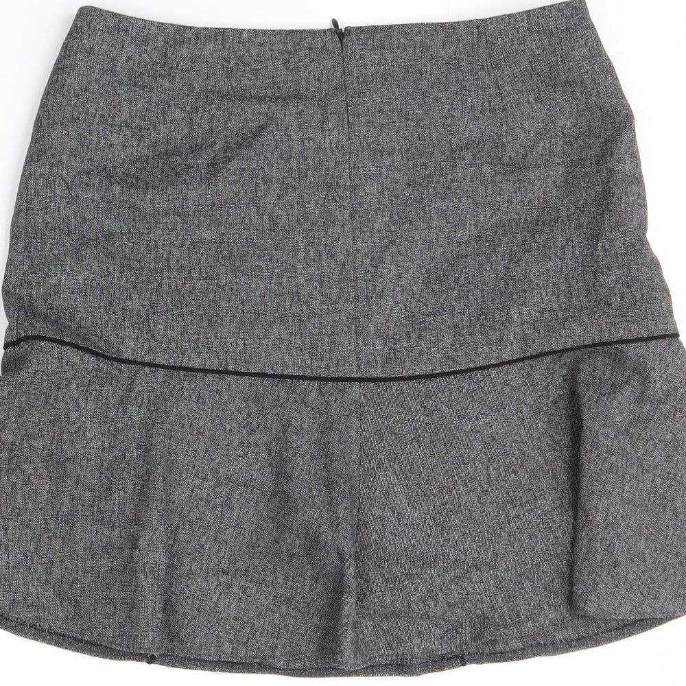 NEXT Womens Grey   Mini Skirt Size 8