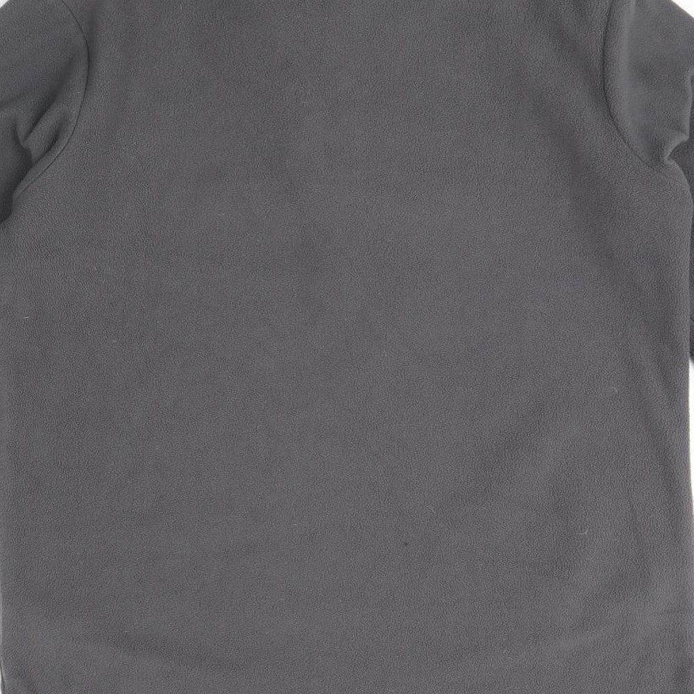 Mountain Warehouse Boys Grey  Fleece Henley Jumper Size 13 Years
