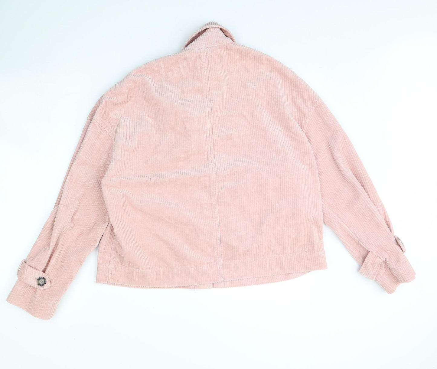 H&M Womens Pink  Corduroy Jacket  Size S