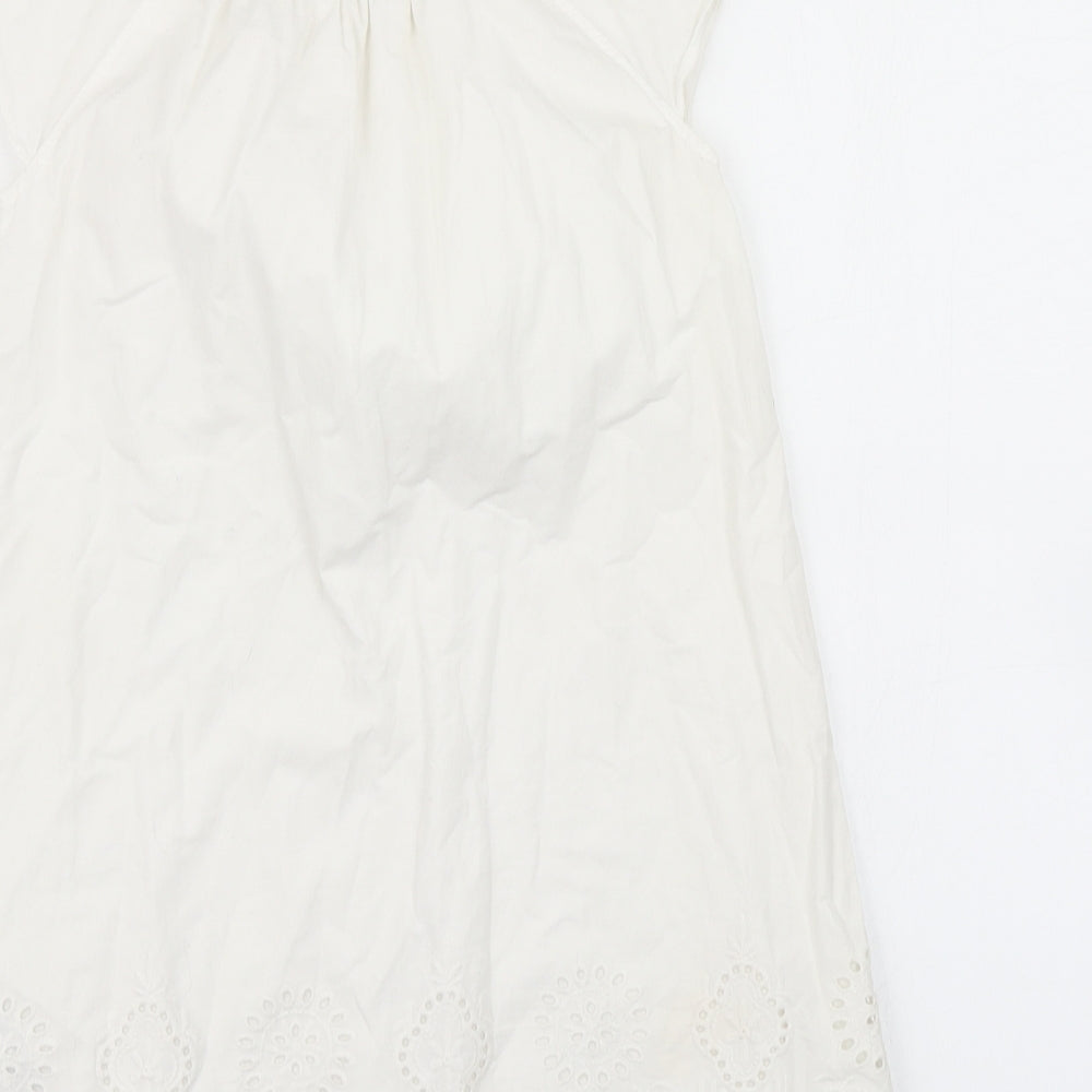 NEXT Girls White   A-Line  Size 8 Years