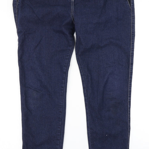 Klass Womens Blue  Denim Jegging Jeans Size 16 L27 in