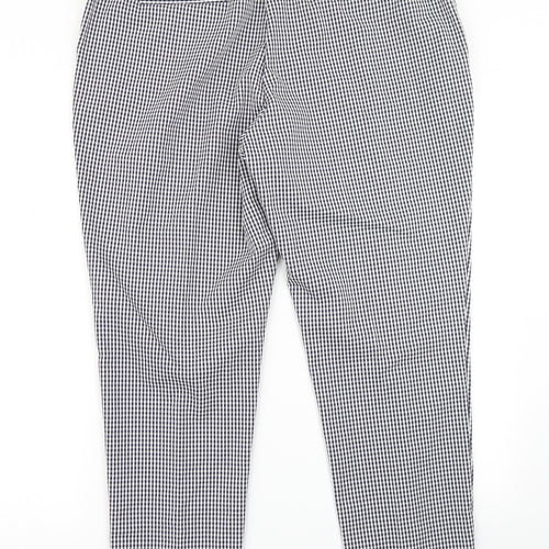 Nutmeg Womens Blue Check  Dress Pants Trousers Size 16 L26 in