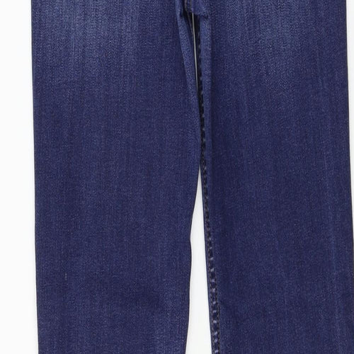 NEXT Womens Blue  Denim Straight Jeans Size 10 L30 in