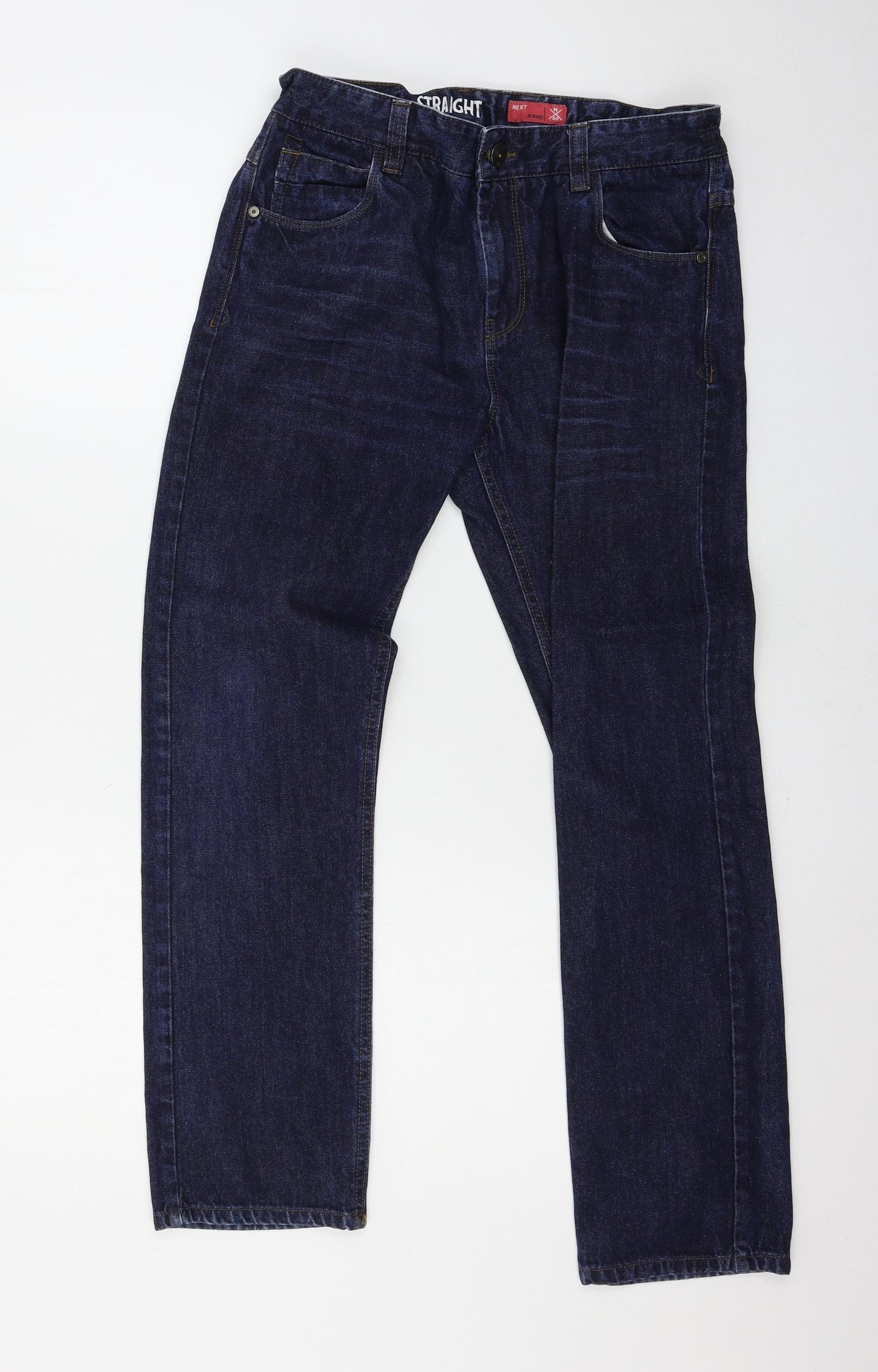NEXT Boys Blue  Denim Straight Jeans Size 14 Years