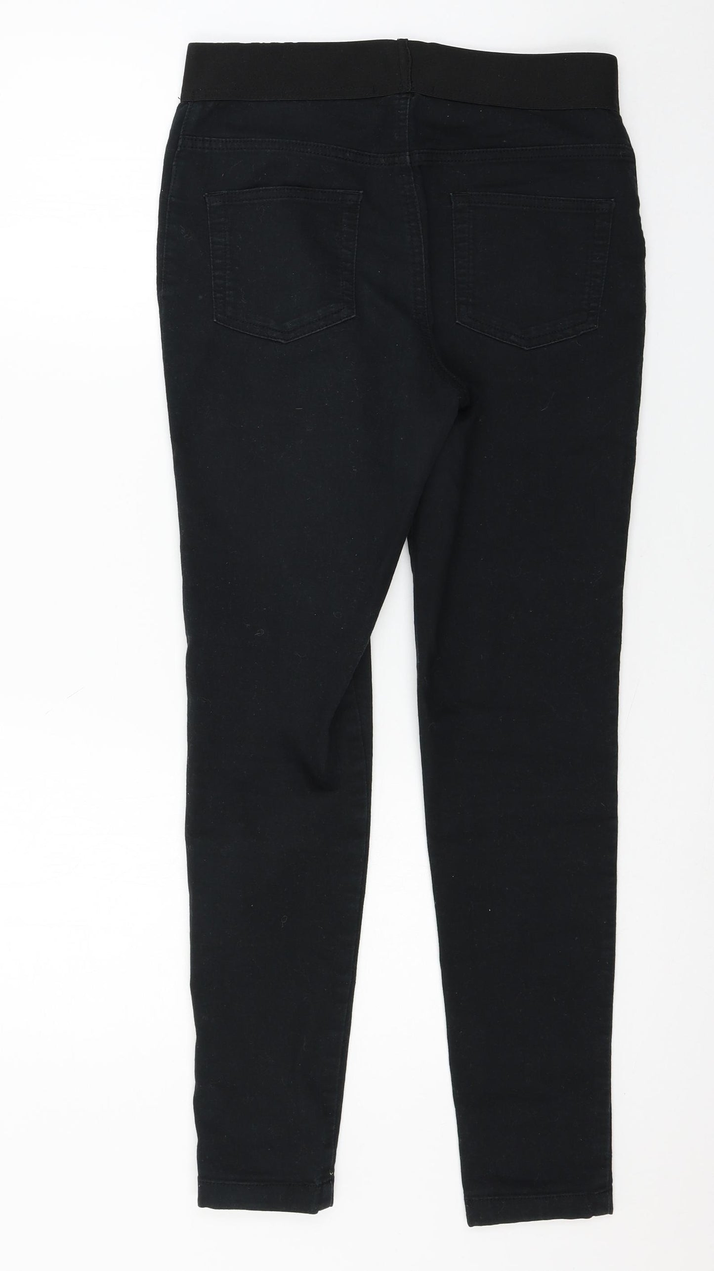 Marks and Spencer Womens Black  Denim Skinny Jeans Size 12 L28 in