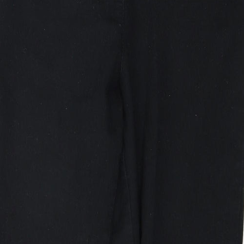 Marks and Spencer Womens Black  Denim Skinny Jeans Size 12 L28 in
