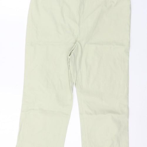 TSE Womens Ivory   Cropped Trousers Size 8 L20 in