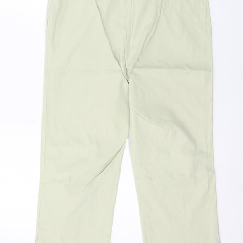 TSE Womens Ivory   Cropped Trousers Size 8 L20 in