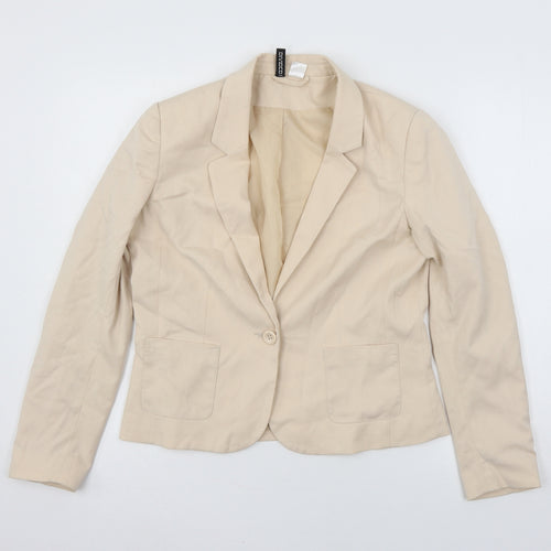 Divided by H&M Womens Pink   Jacket Blazer Size 14
