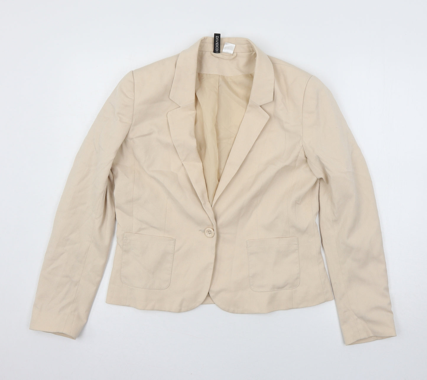 Divided by H&M Womens Pink   Jacket Blazer Size 14