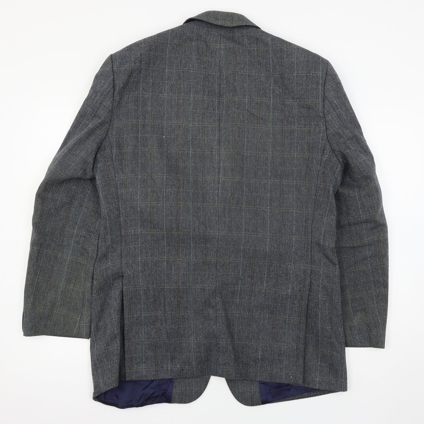 Greenwoods  Mens Blue   Jacket Suit Jacket Size L