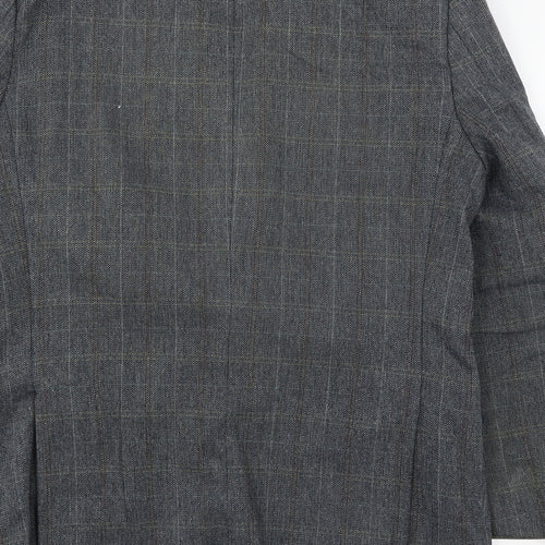 Greenwoods  Mens Blue   Jacket Suit Jacket Size L