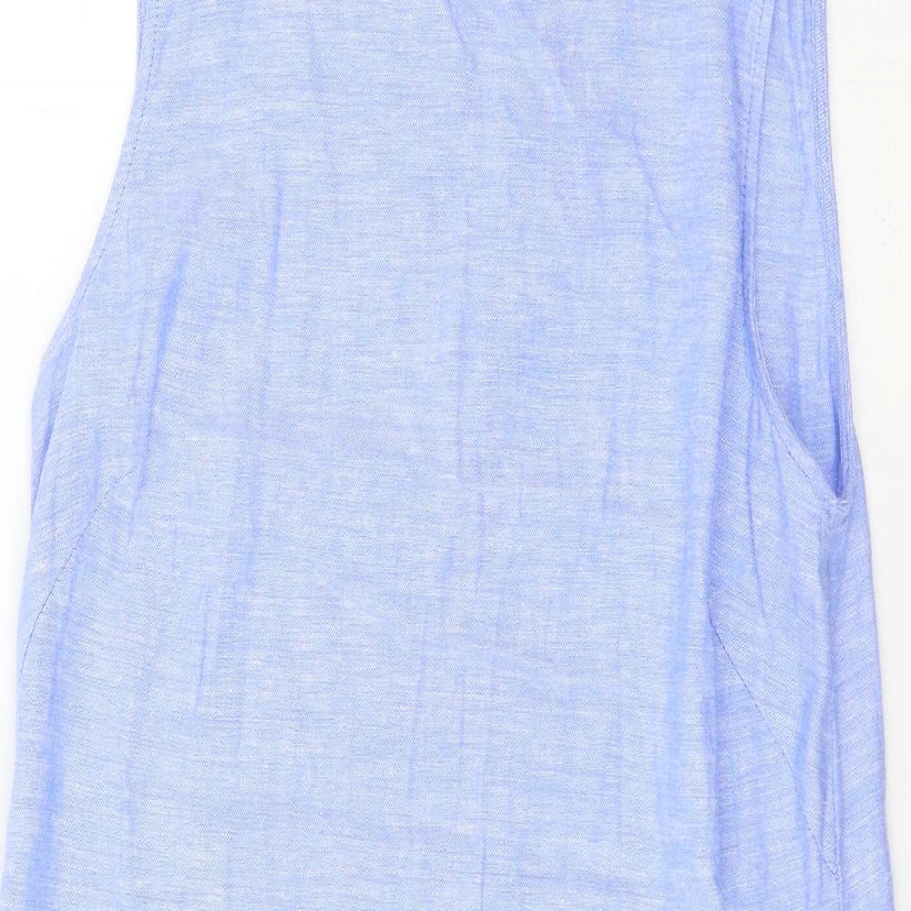 Marks and Spencer Womens Blue   A-Line  Size 16