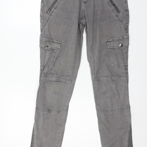 CULTURE Womens Grey   Trousers  Size 10 L32 in
