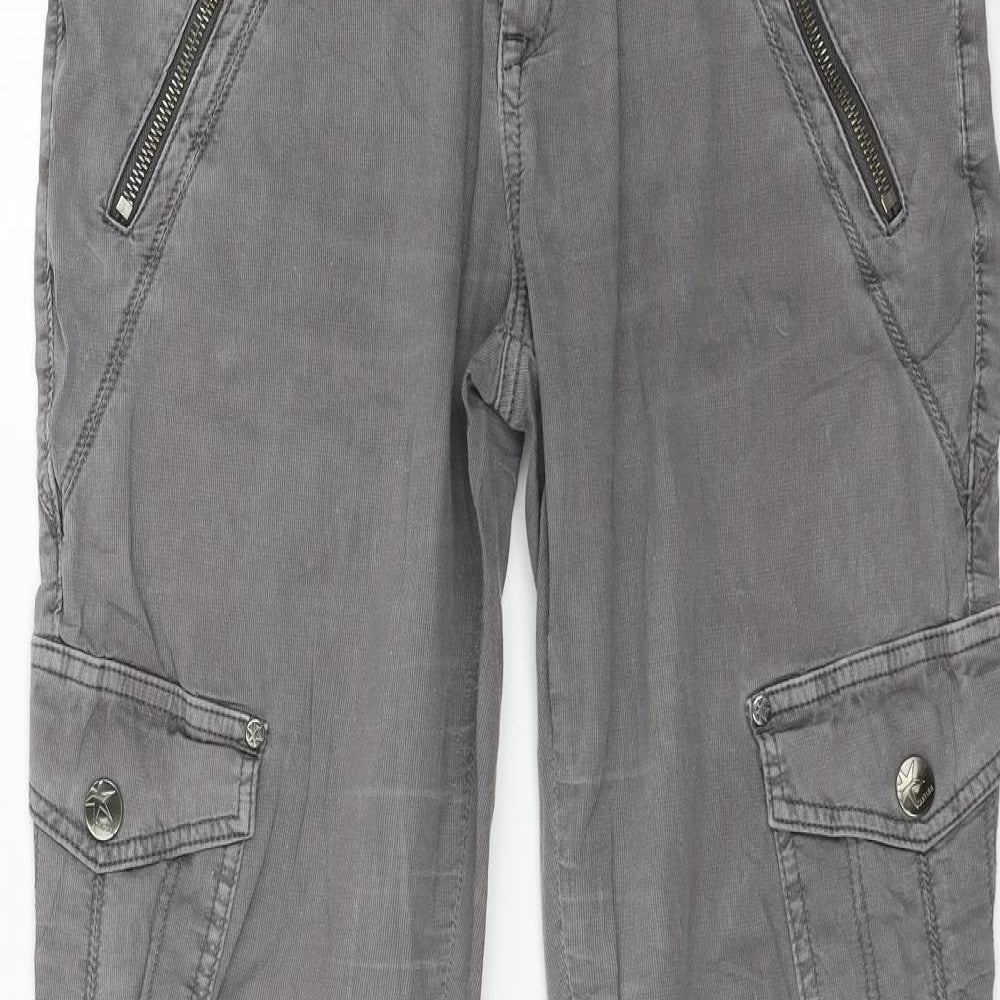 CULTURE Womens Grey   Trousers  Size 10 L32 in