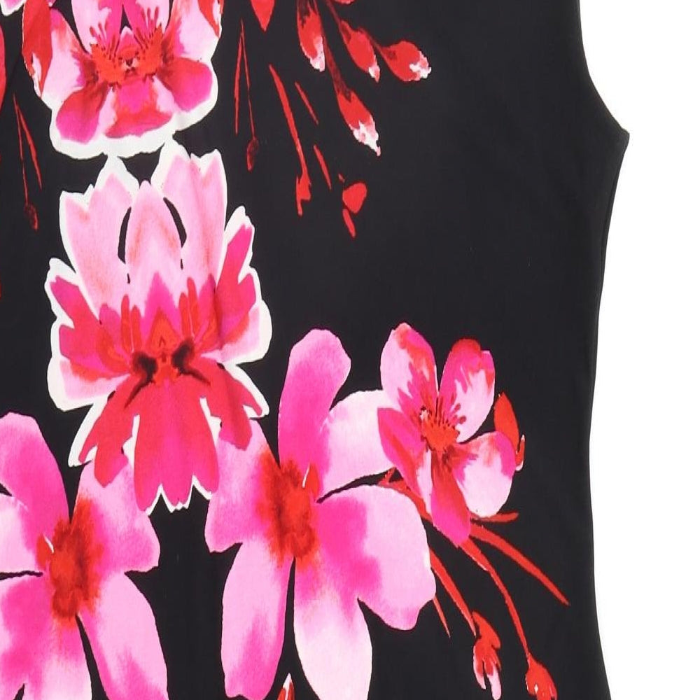 Wallis Womens Multicoloured Floral  Fit & Flare  Size L