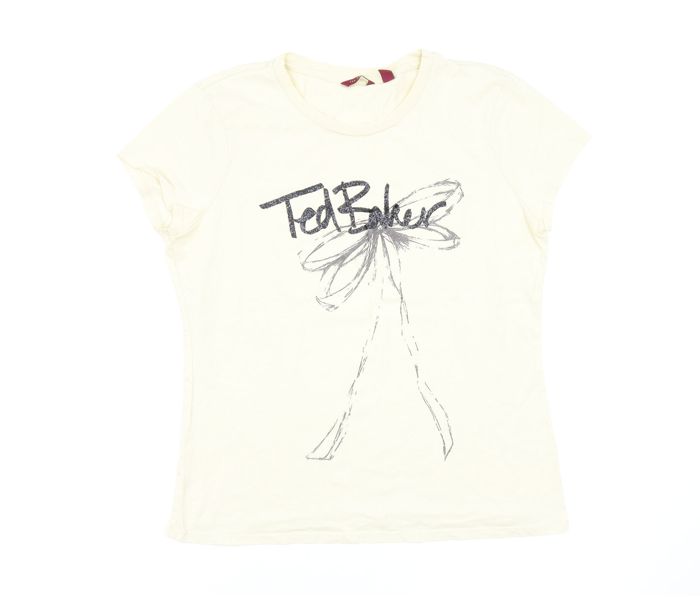 Ted Baker Womens Beige   Basic T-Shirt Size M