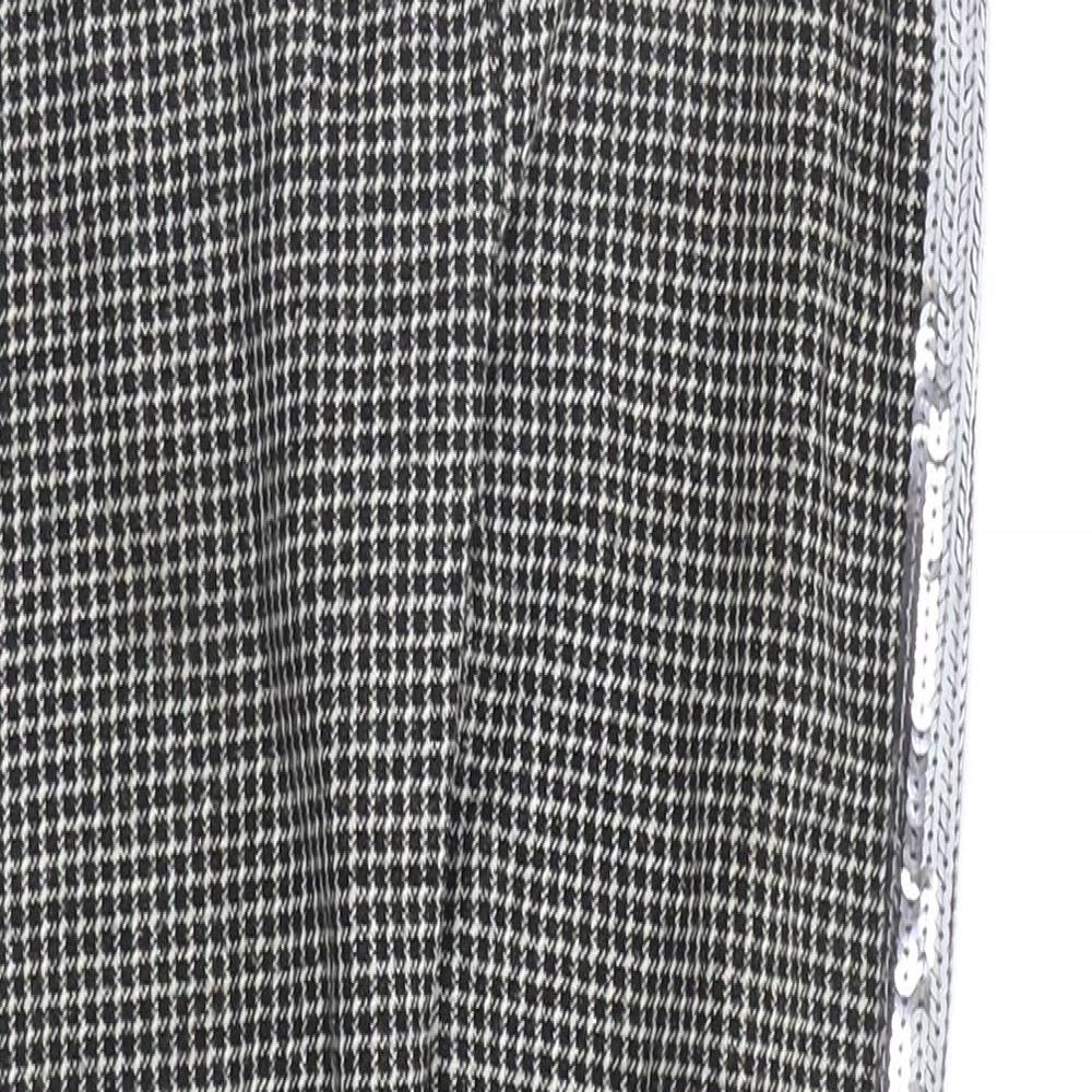 Asda George Girls Multicoloured Check  Jegging Trousers Size 9 Years - legging