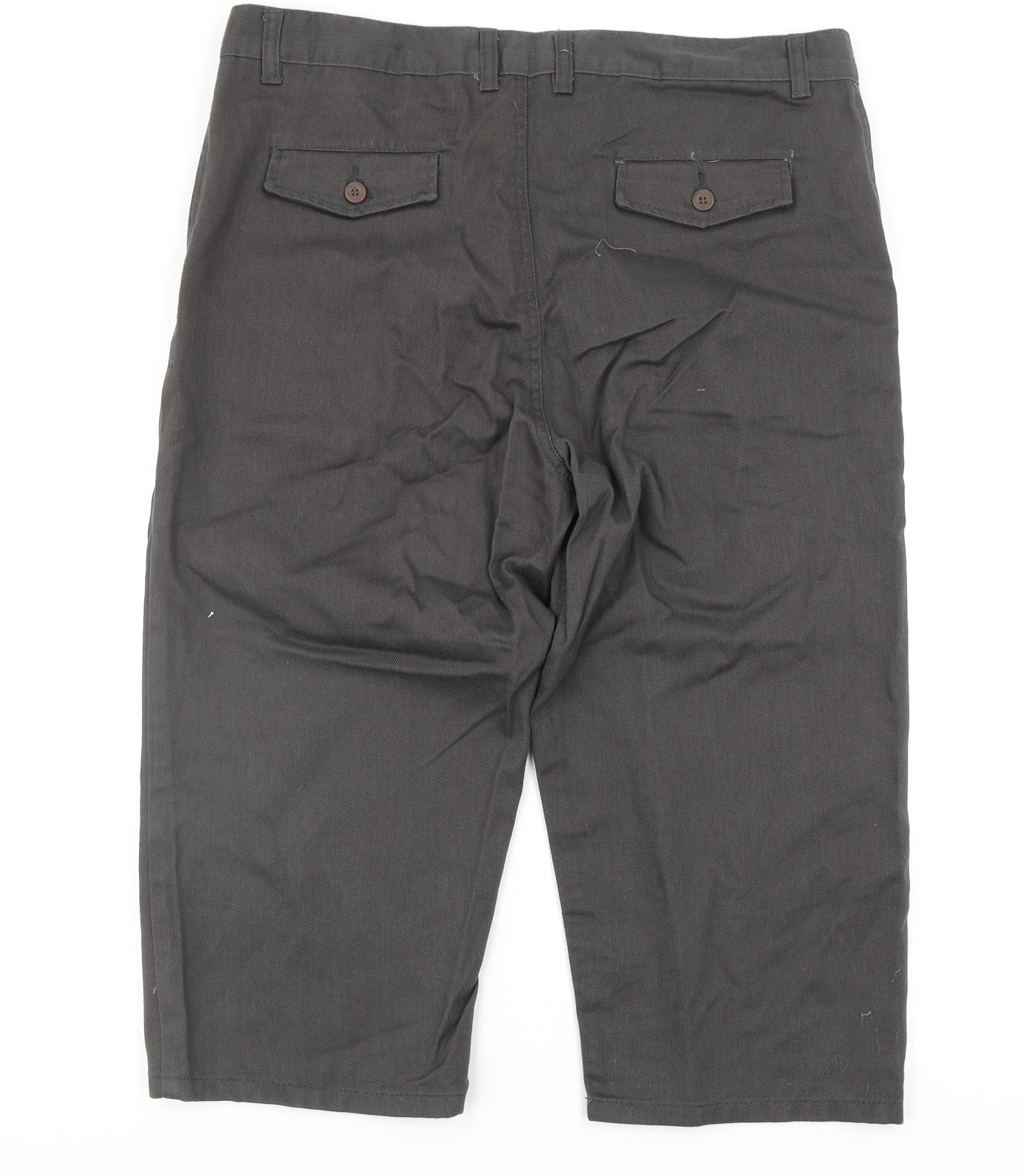 canda Mens Grey   Capri Trousers Size 38 in L20 in