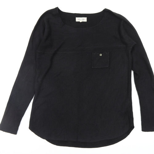 New Look Womens Black   Pullover Jumper Size M