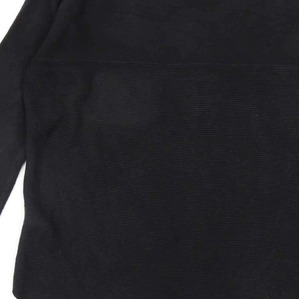 New Look Womens Black   Pullover Jumper Size M