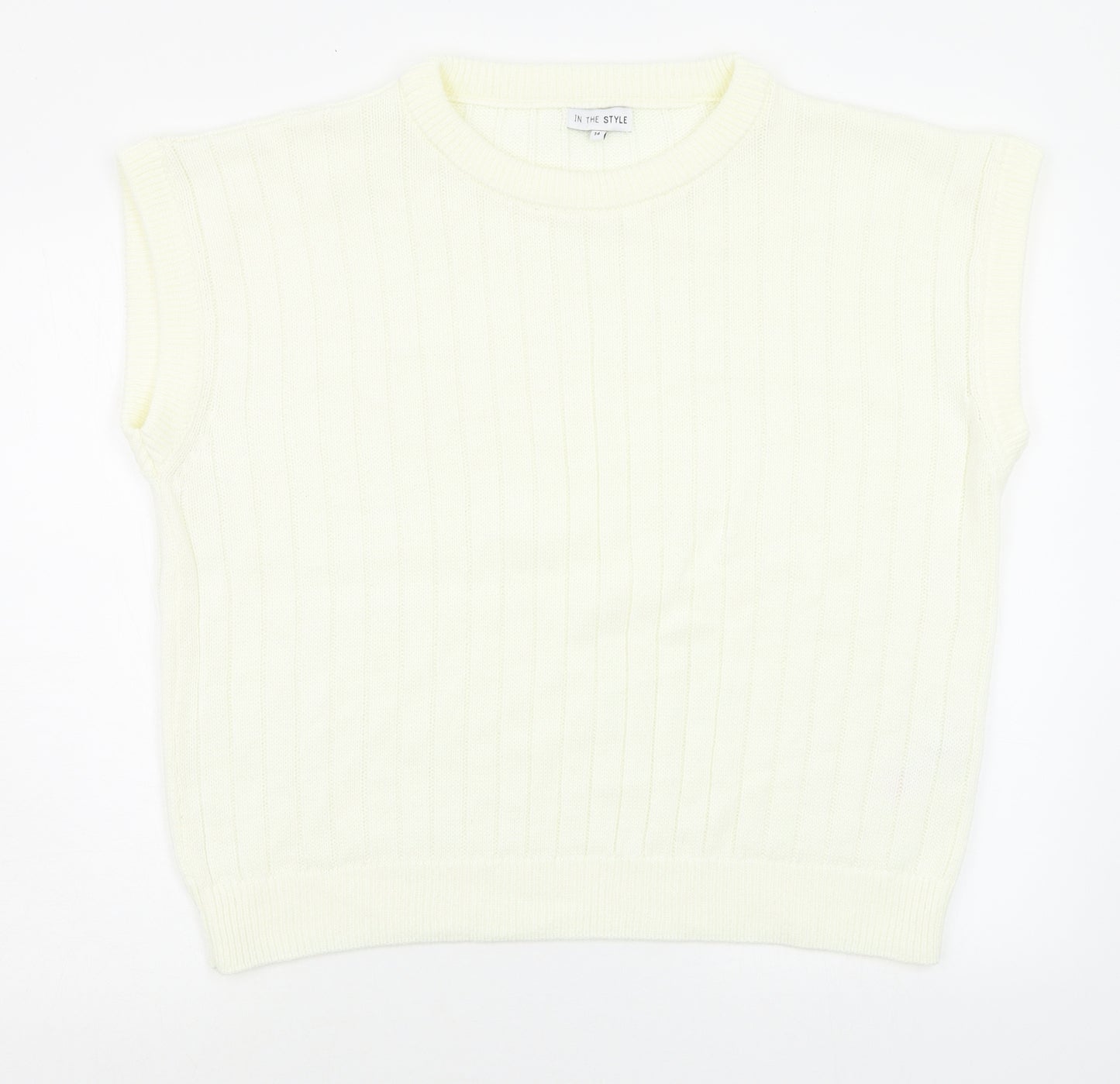In the Style Womens White   Pullover Jumper Size 14
