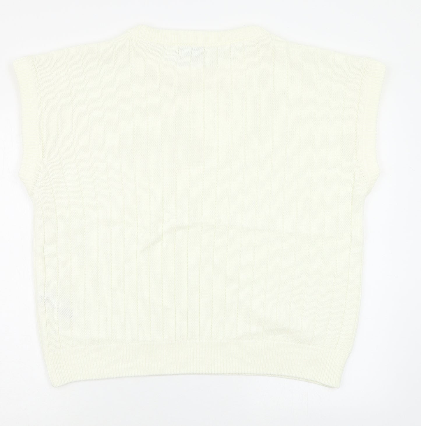 In the Style Womens White   Pullover Jumper Size 14