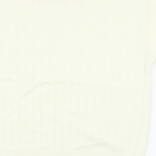 In the Style Womens White   Pullover Jumper Size 14