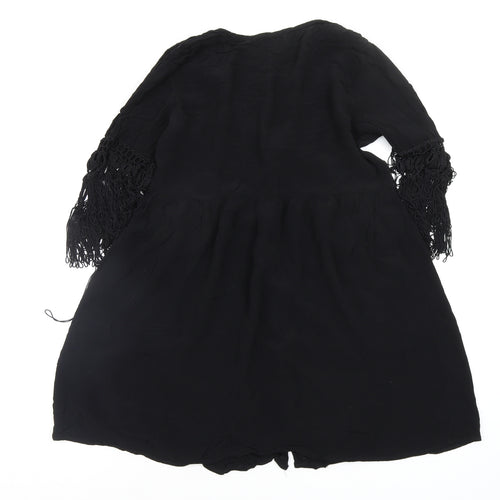 Kiss the Sky Womens Black   Fit & Flare  Size M