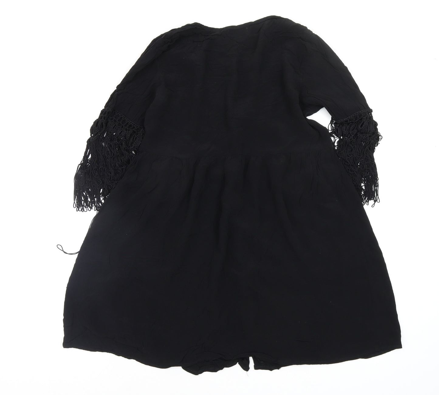 Kiss the Sky Womens Black   Fit & Flare  Size M