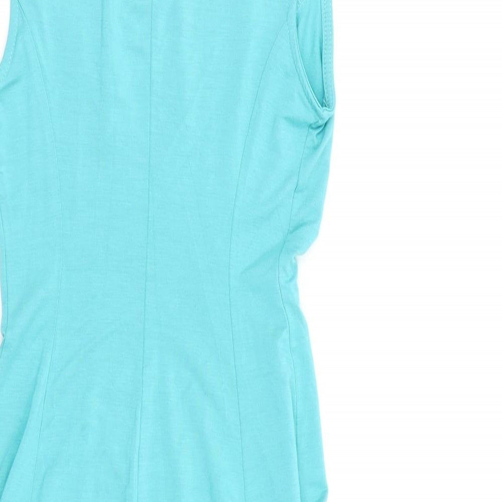 New Look Womens Blue   Fit & Flare  Size 8