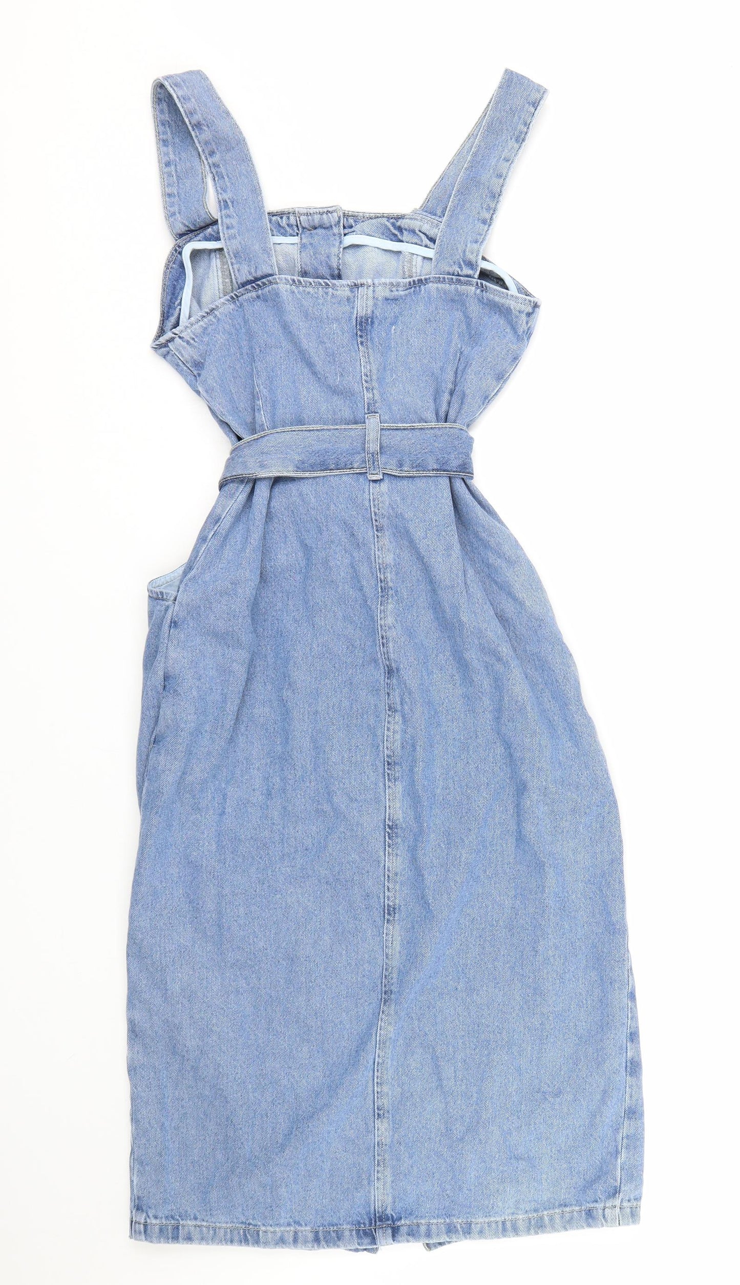 Denim co Womens Blue  Denim Tank Dress  Size 6