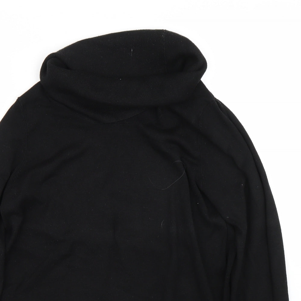 M&S Womens Black   Pullover Jumper Size 14