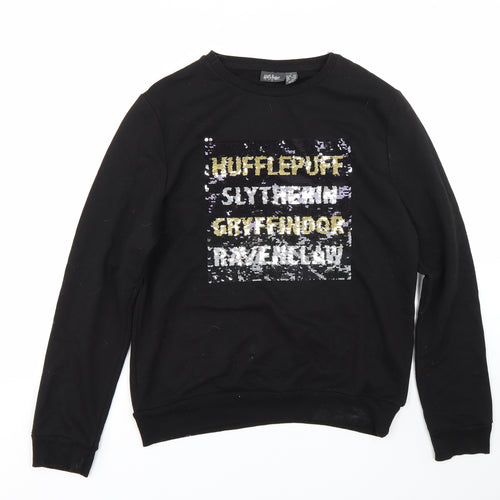 Primark Womens Black   Pullover Sweatshirt Size S  - Harry Potter
