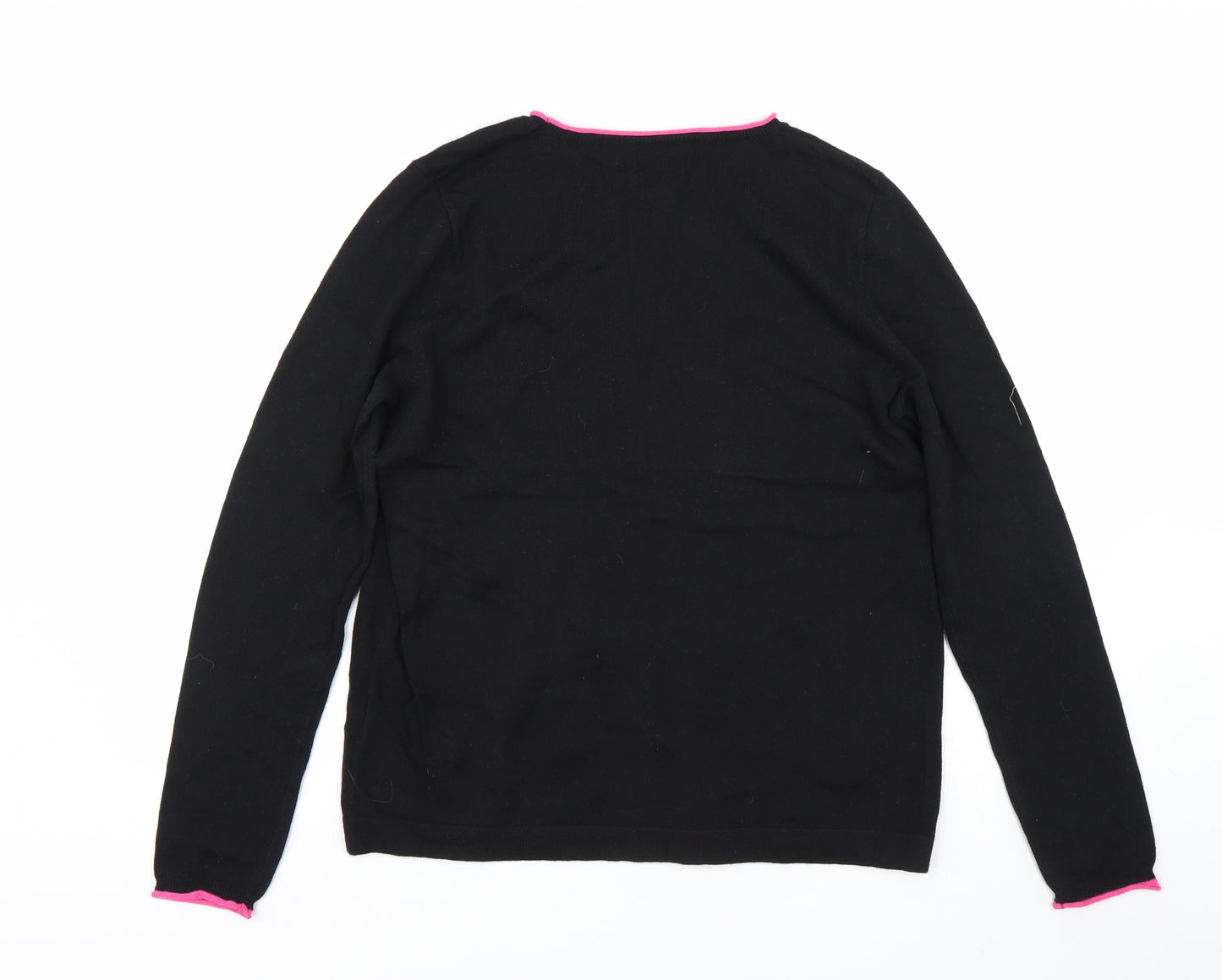 Debenhams Womens Black   Pullover Jumper Size 12