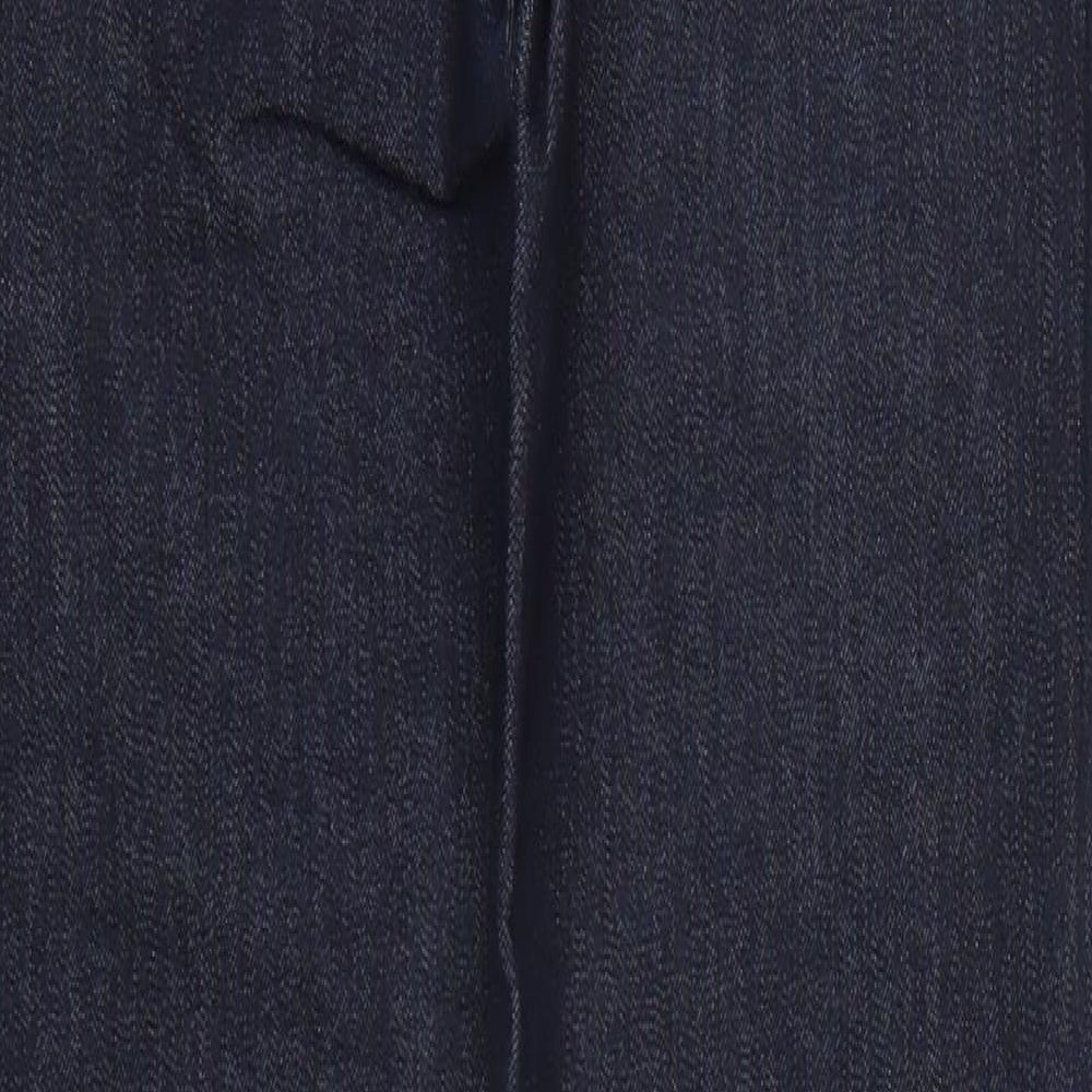 River Island Womens Blue  Denim Straight Jeans Size 12 L30 in