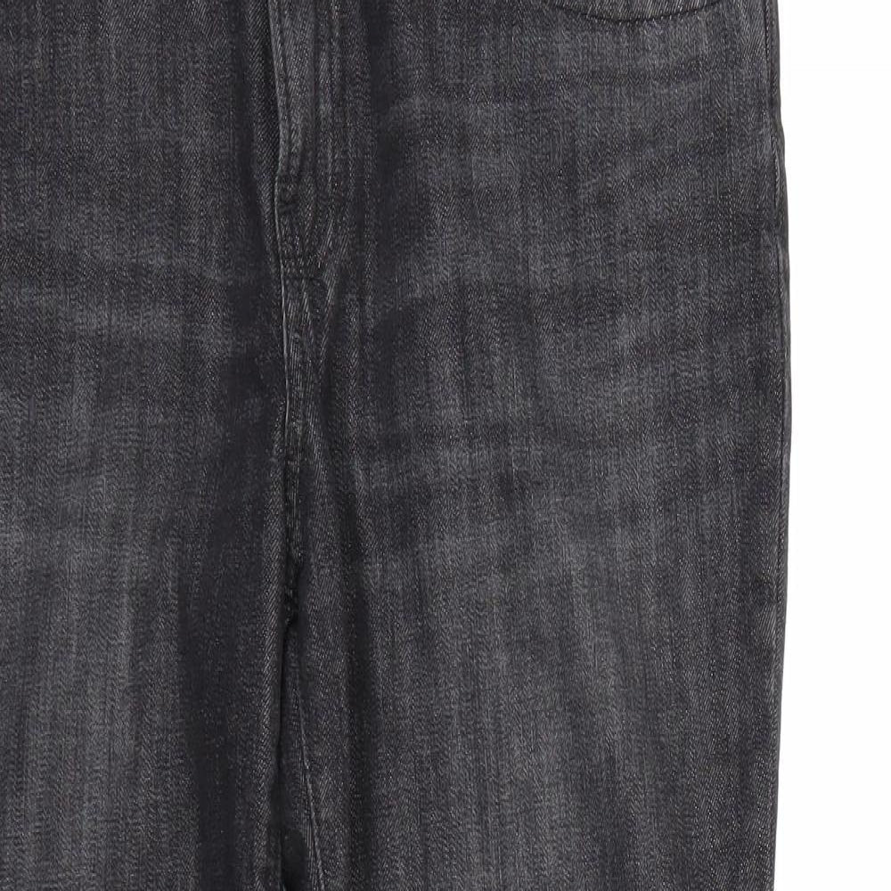Gap Womens Black  Denim Boyfriend Jeans Size 29 L27 in
