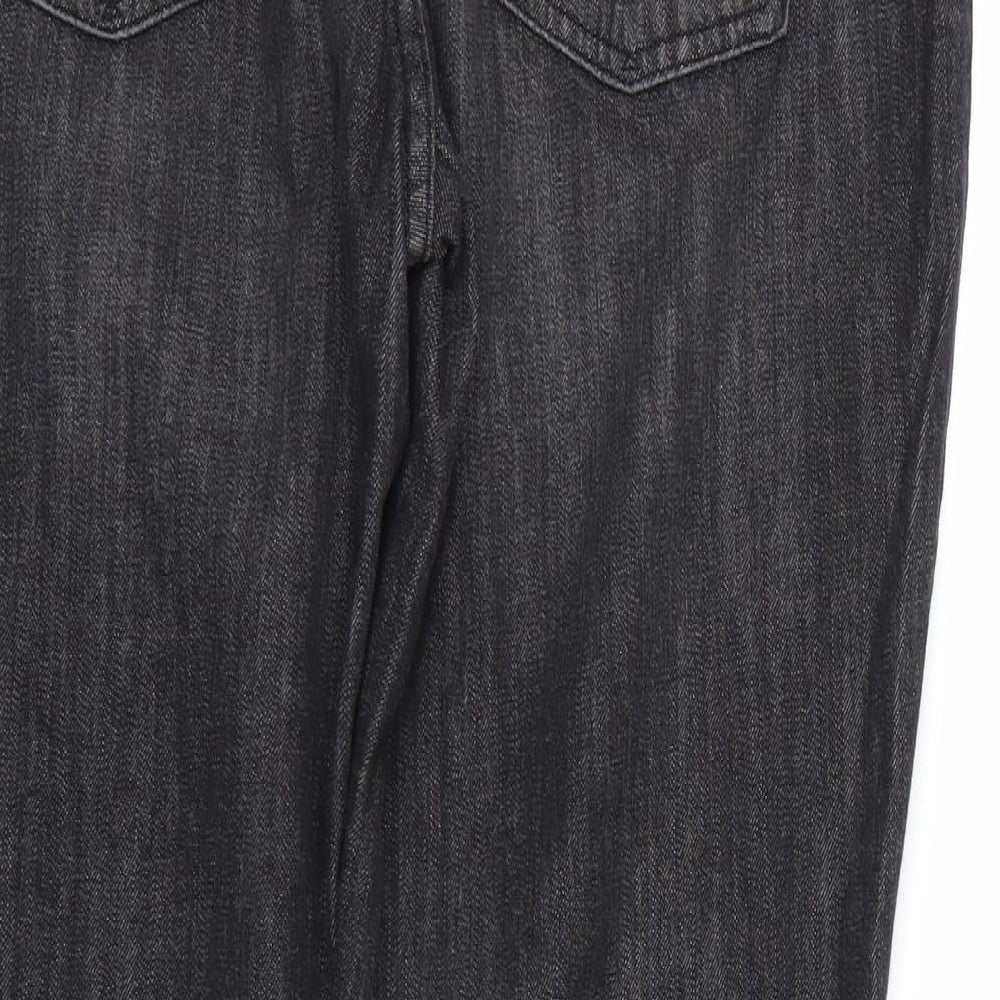 Gap Womens Black  Denim Boyfriend Jeans Size 29 L27 in