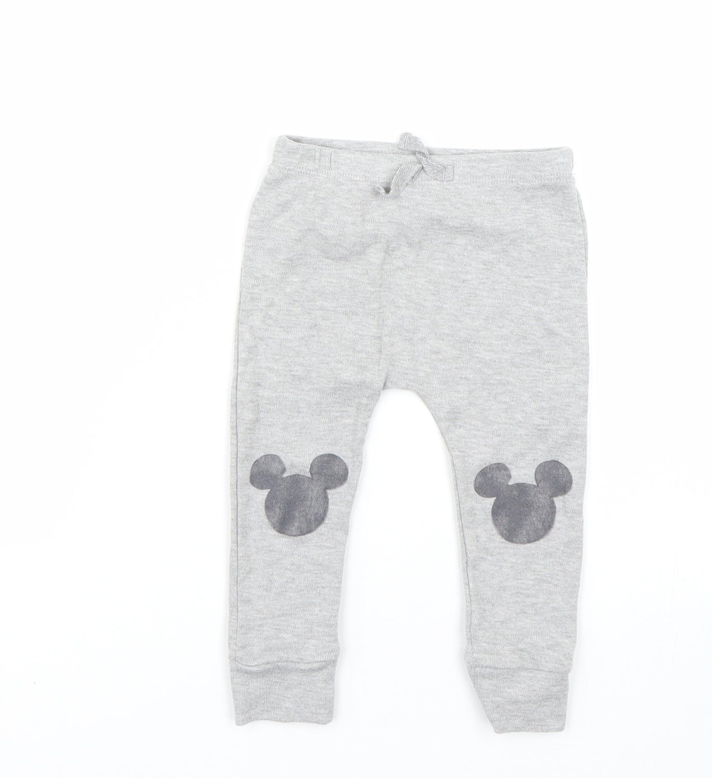 Disney Baby Grey   Jogger Trousers Size 9-12 Months  - Disney