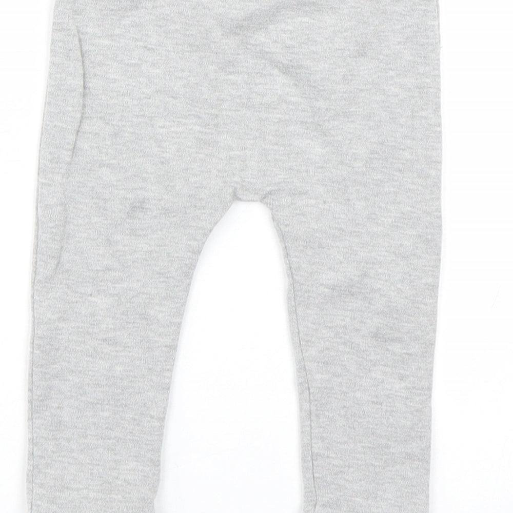 Disney Baby Grey   Jogger Trousers Size 9-12 Months  - Disney