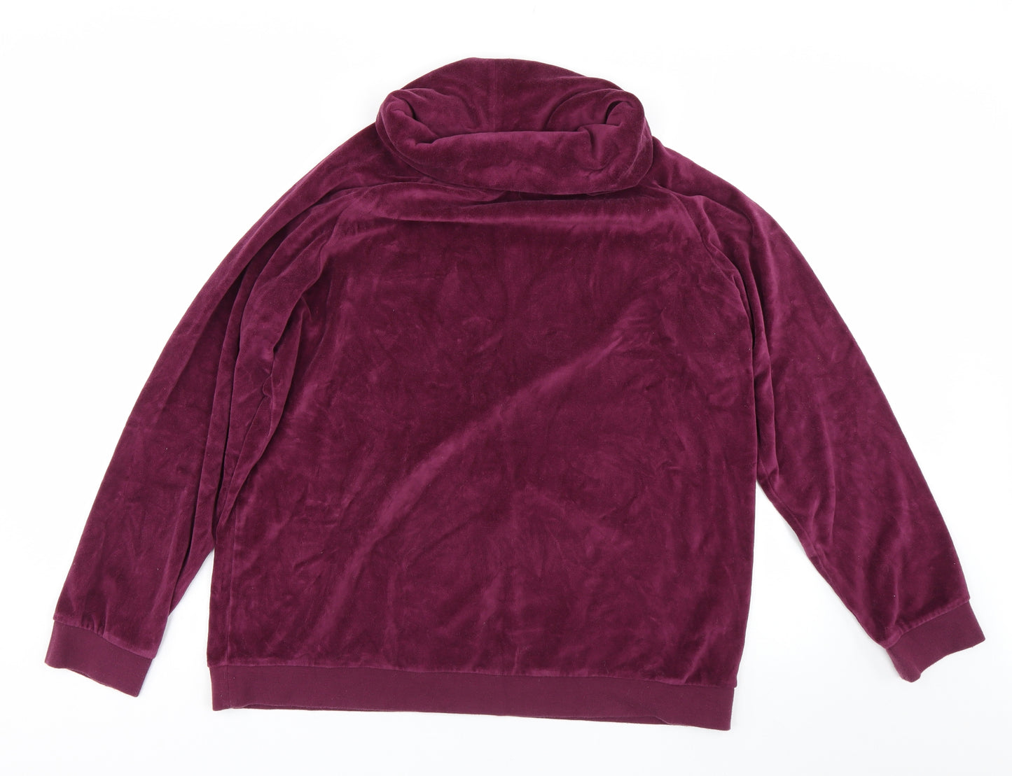 Cotton Traders Womens Purple   Pullover Sweatshirt Size 18