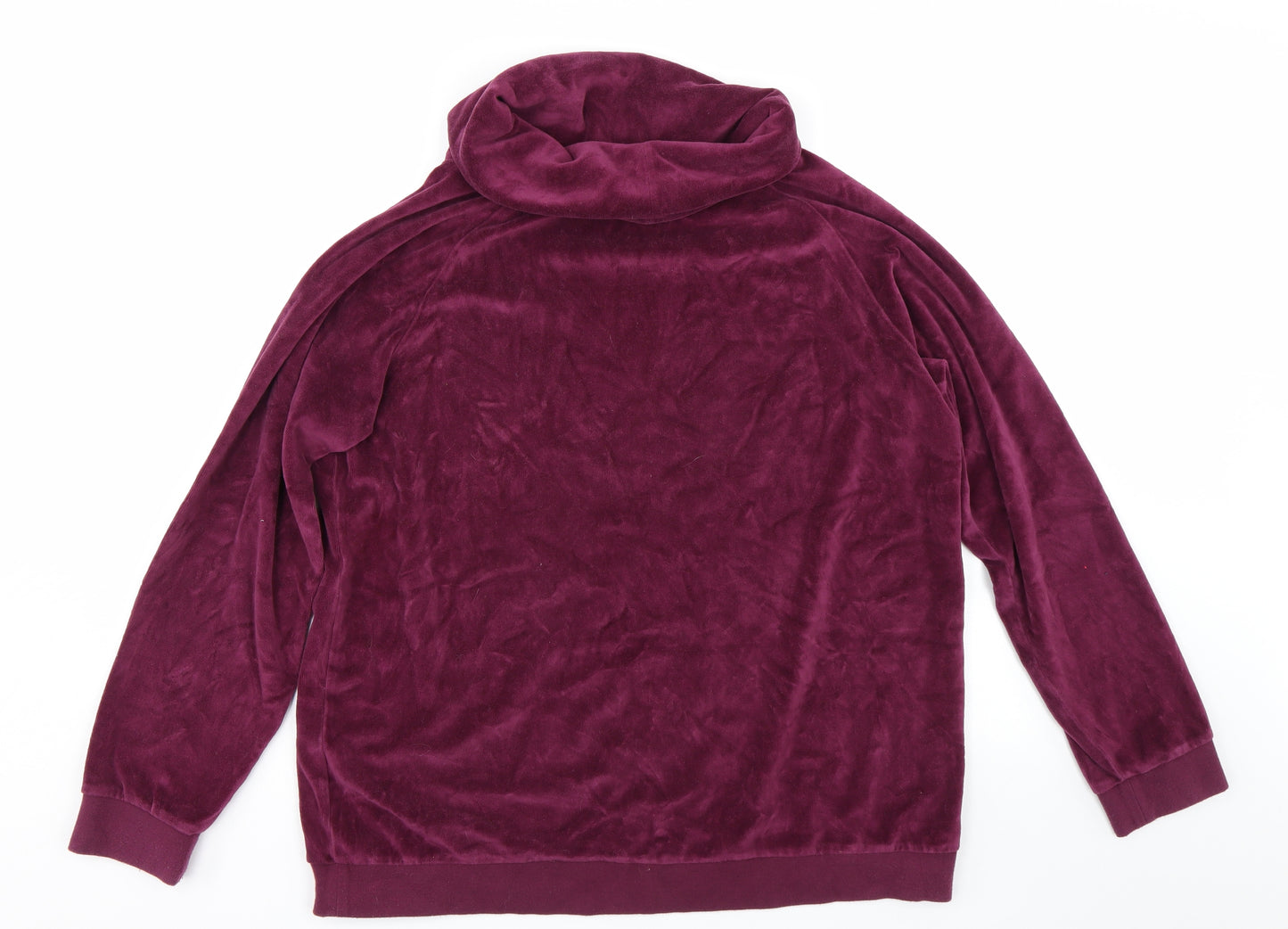 Cotton Traders Womens Purple   Pullover Sweatshirt Size 18