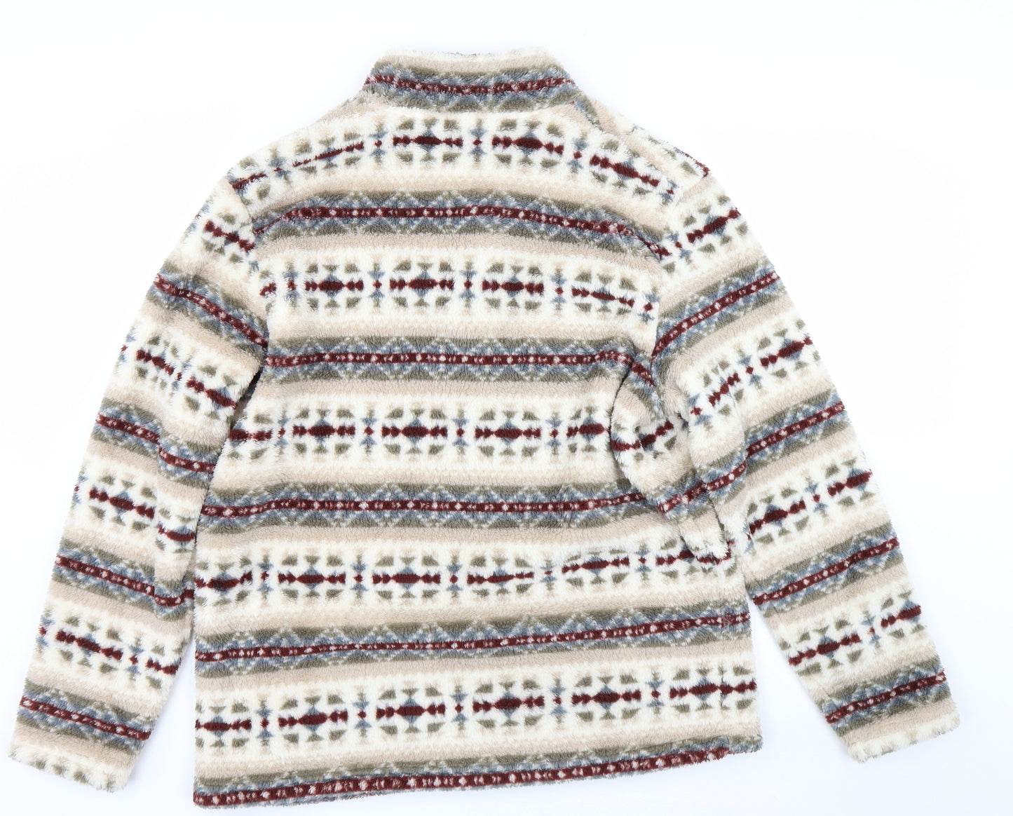 Cotton Traders Womens Multicoloured Fair Isle  Pullover Jumper Size L