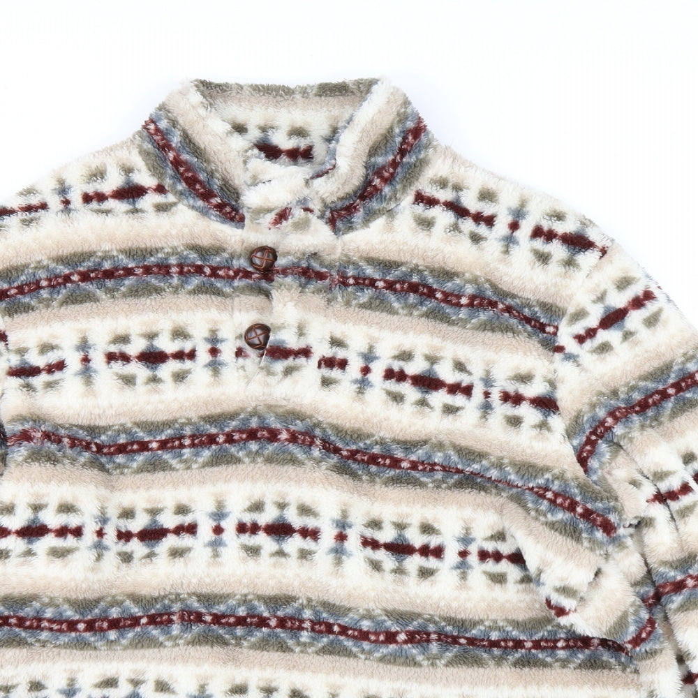 Cotton Traders Womens Multicoloured Fair Isle  Pullover Jumper Size L