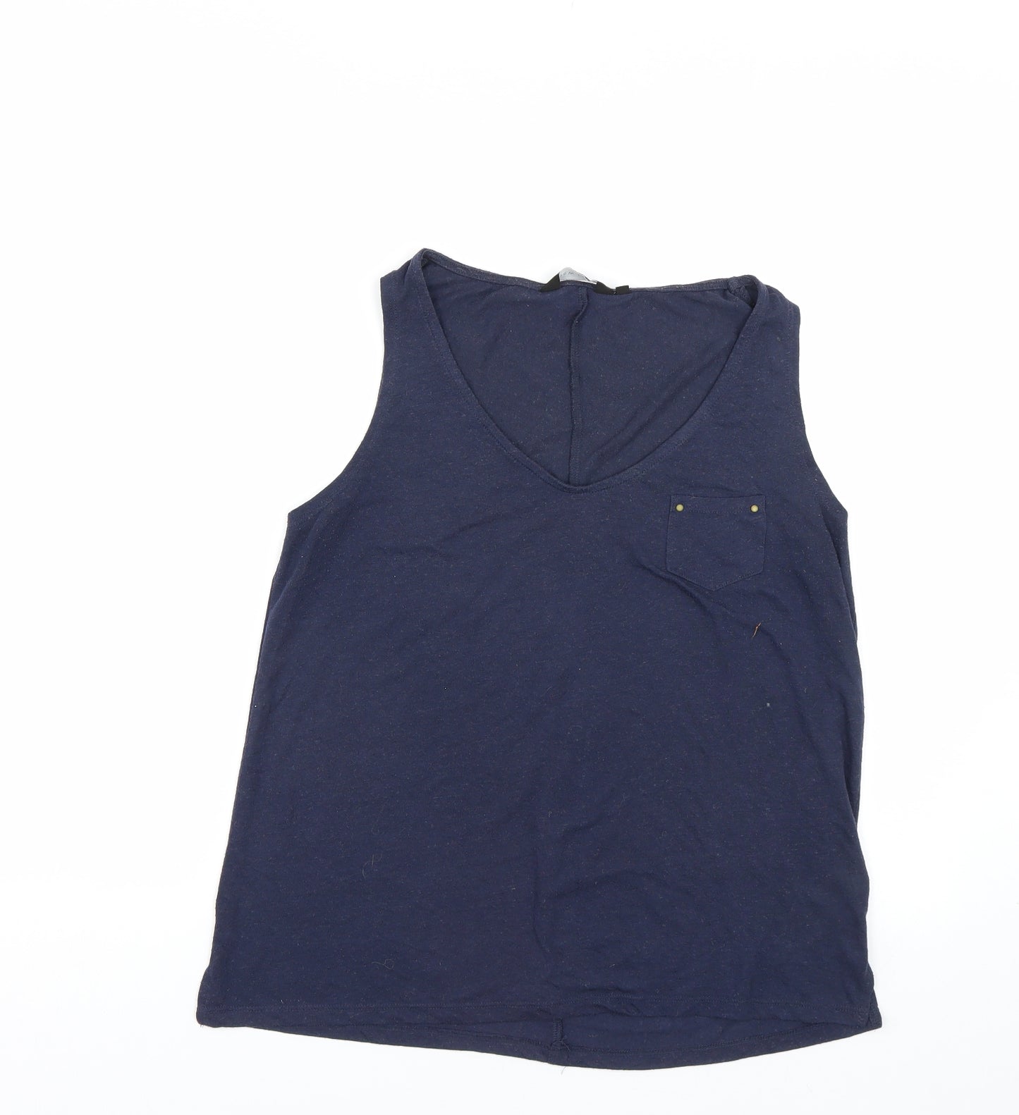 New Look Womens Blue   Basic Tank Size 12