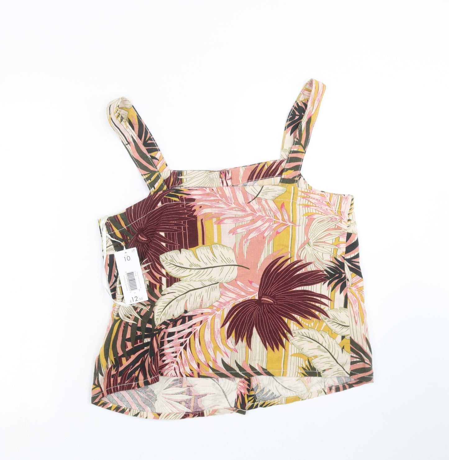 Papaya Womens Multicoloured Floral  Basic Blouse Size 10